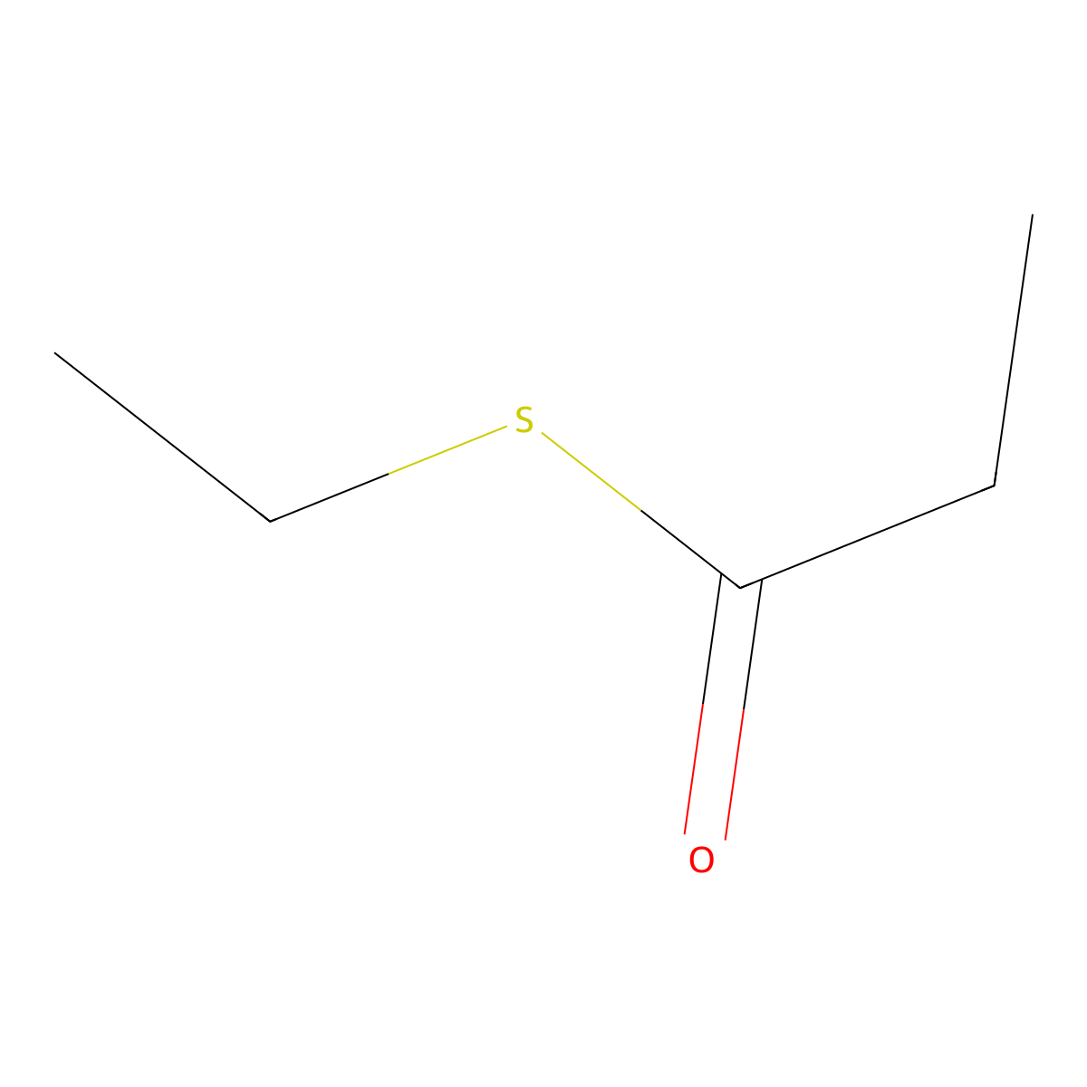 S-Ethyl propanethioate molecular structure, CAS 2432-42-0