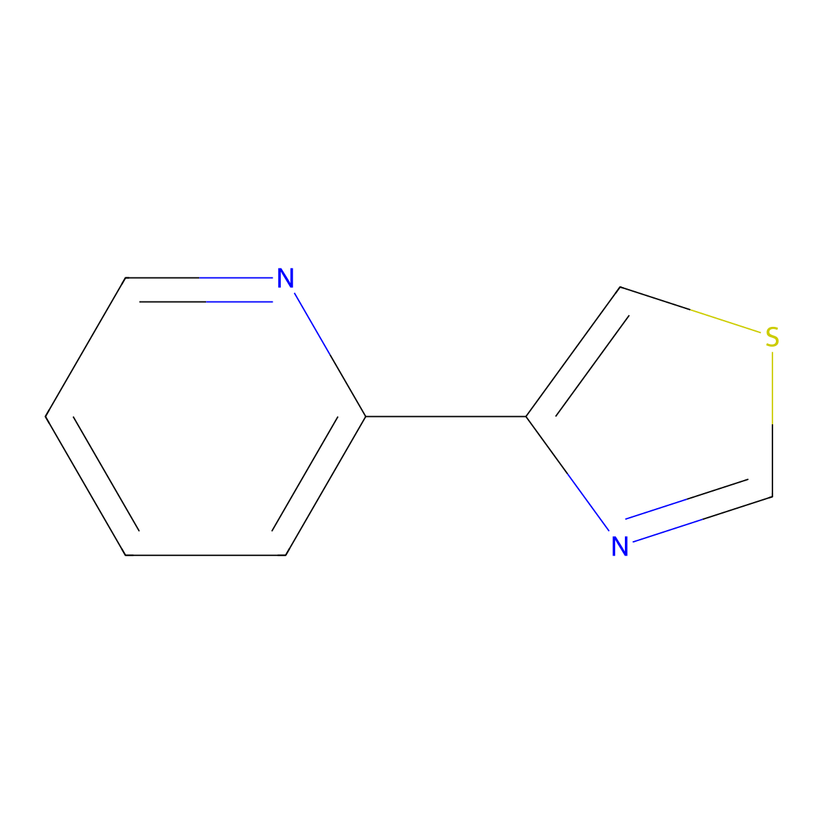 4-(Pyridin-2-yl)thiazole molecular structure, CAS 2433-18-3