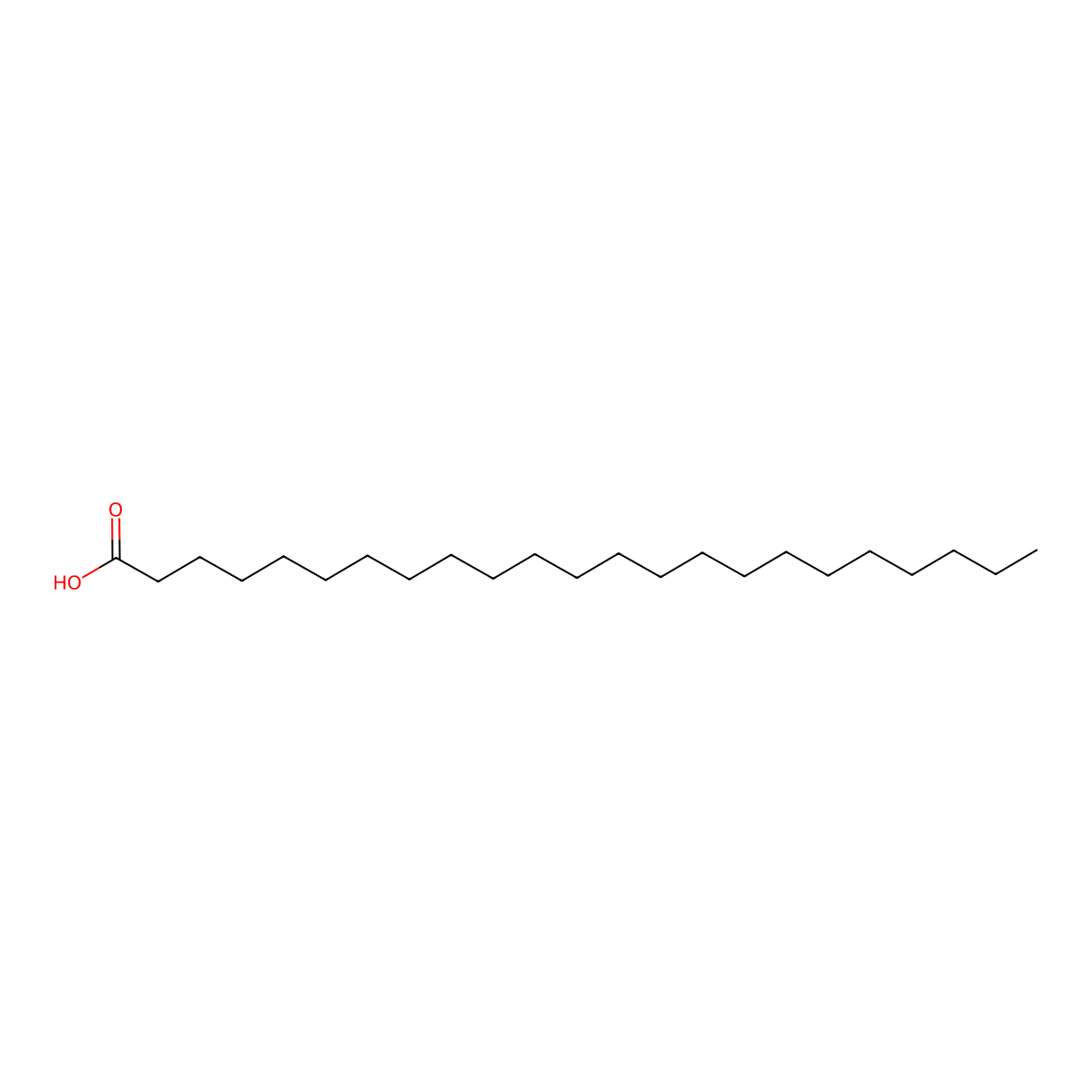 Tricosanoic Acid molecular structure, CAS 2433-96-7