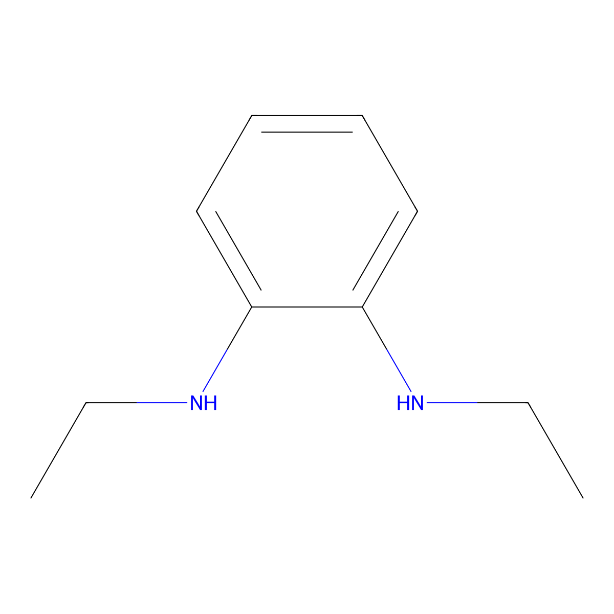 N1,N2-Diethylbenzene-1,2-diamine molecular structure, CAS 24340-87-2