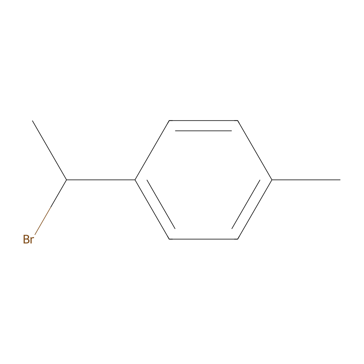 1-(1-Bromoethyl)-4-methylbenzene molecular structure, CAS 24344-85-2