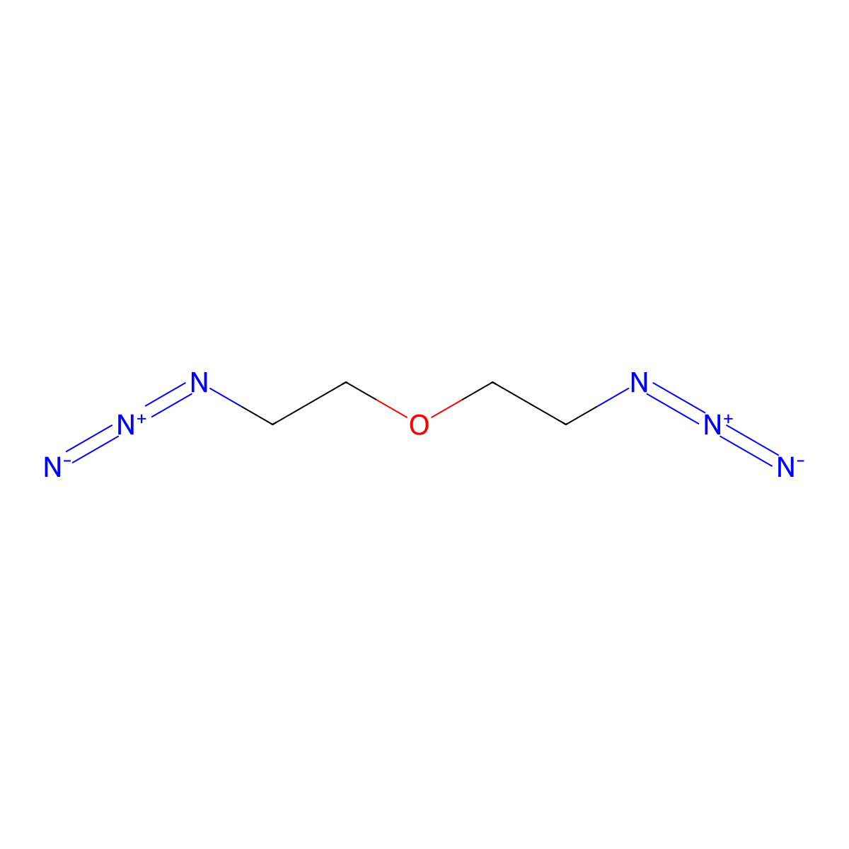 1,5-Diazido-3-oxapentane molecular structure, CAS 24345-74-2