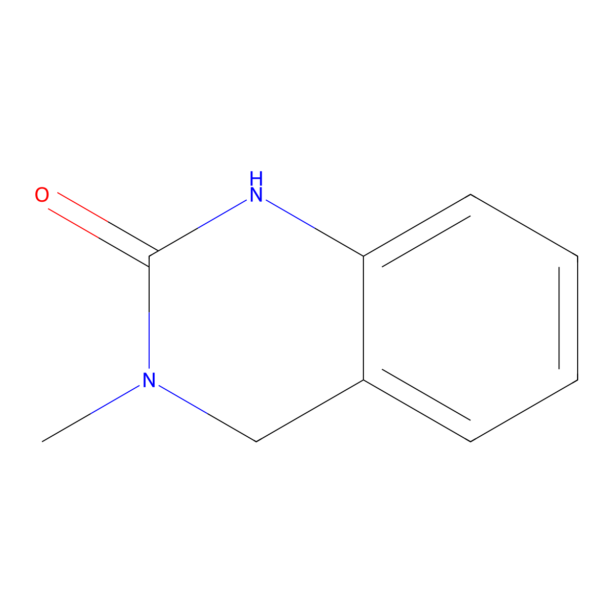 3,4-Dihydro-3-methyl-2(1H)-quinazolinone molecular structure, CAS 24365-65-9