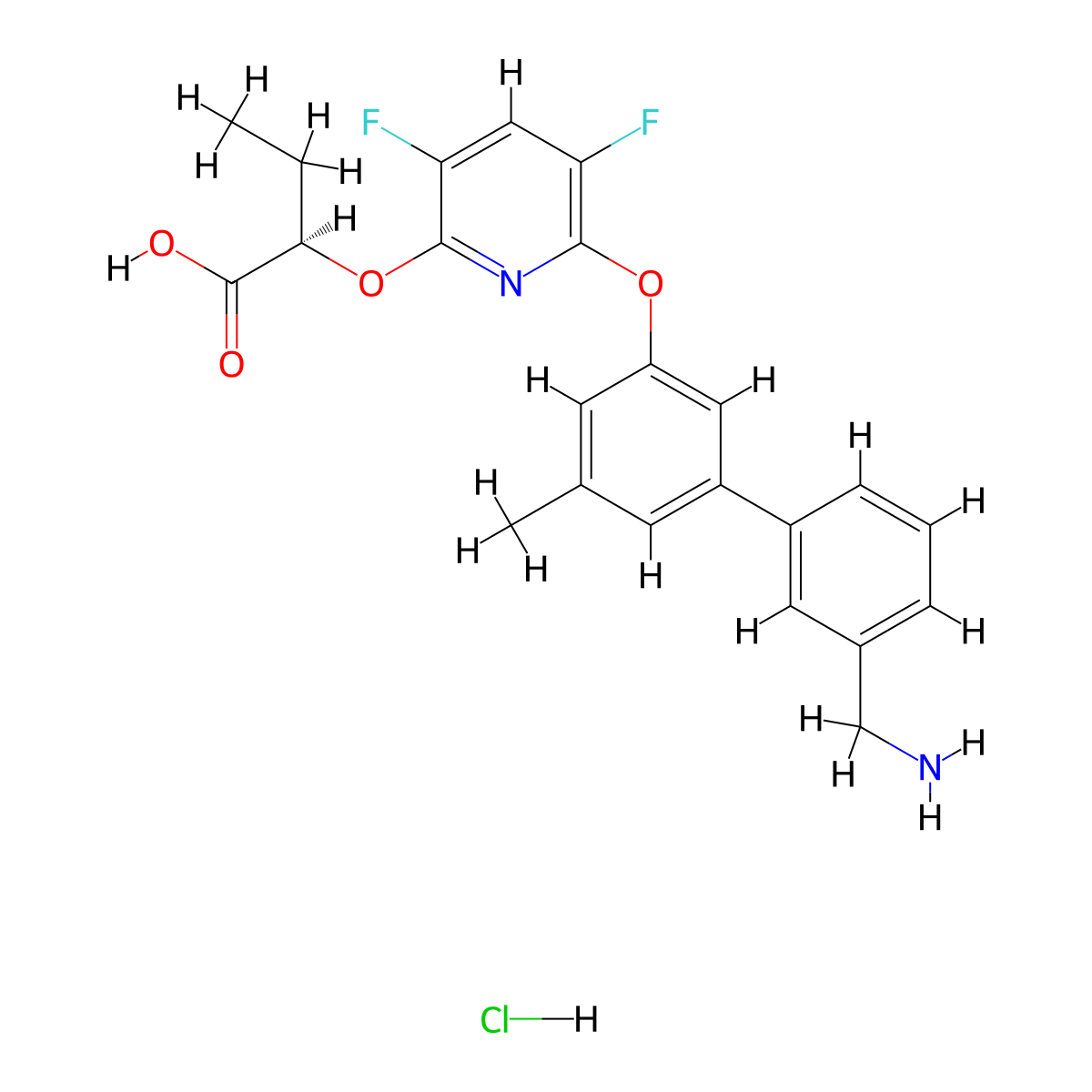 ZK824859 hydrochloride molecular structure, CAS 2436760-76-6