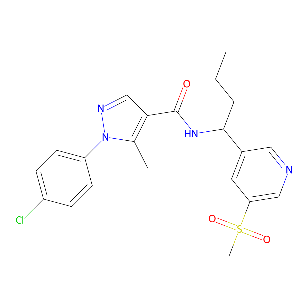 CCR1 antagonist 6 molecular structure, CAS 2436773-01-0