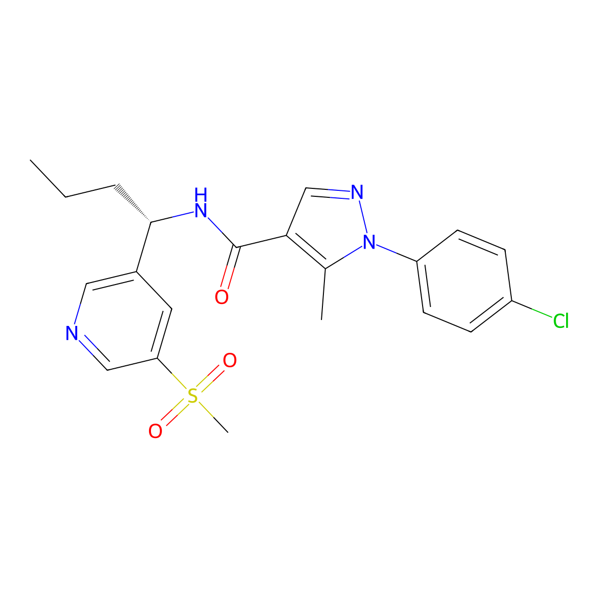 CCR1 antagonist 6 molecular structure, CAS 2436773-01-0