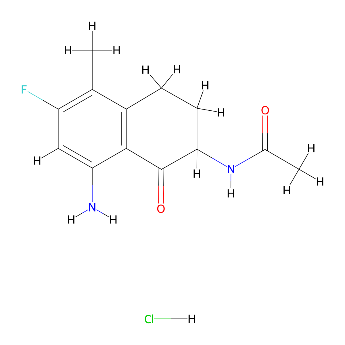 Exatecan Intermediate 2 (hydrochloride) molecular structure, CAS 2437603-23-9