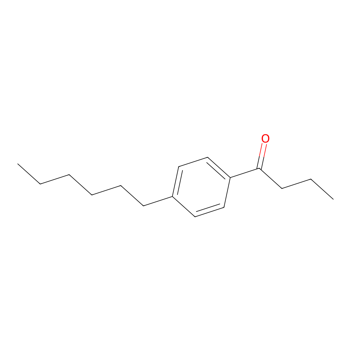 4'-Hexylbutyrophenone molecular structure, CAS 243870-89-5