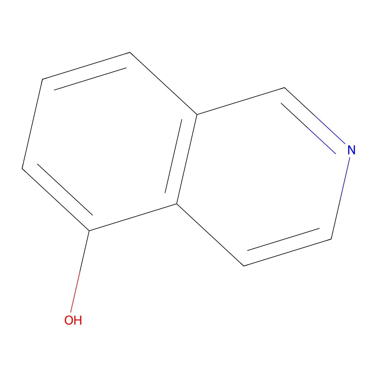 Isoquinolin-5-ol molecular structure, CAS 2439-04-5