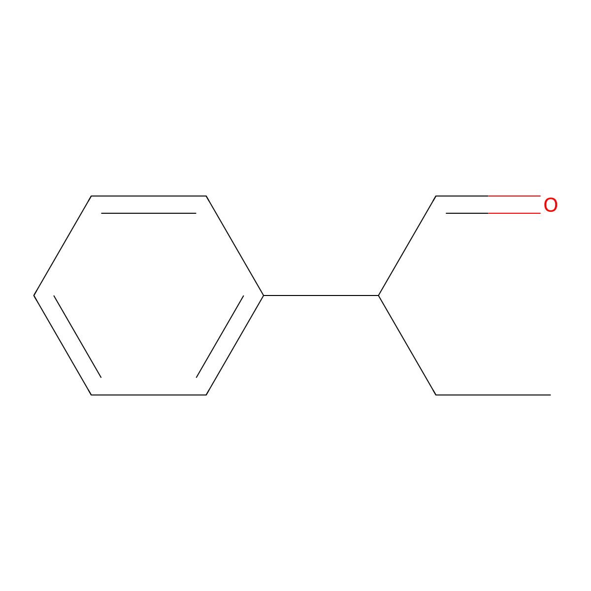 2-Phenylbutanal molecular structure, CAS 2439-43-2