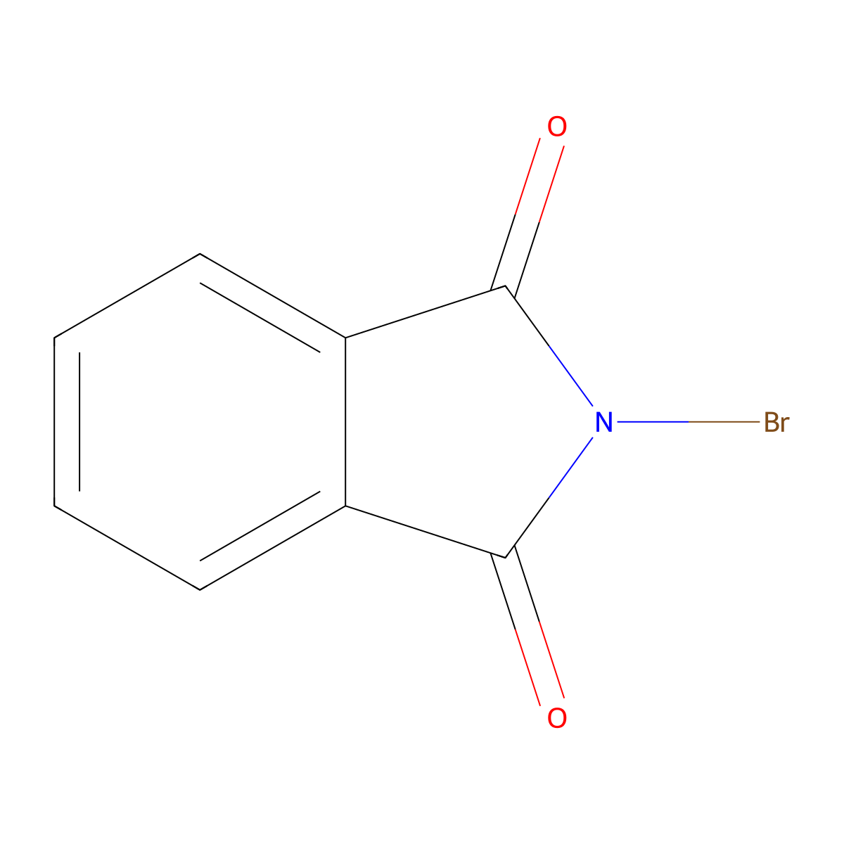 N-Bromophthalimide molecular structure, CAS 2439-85-2