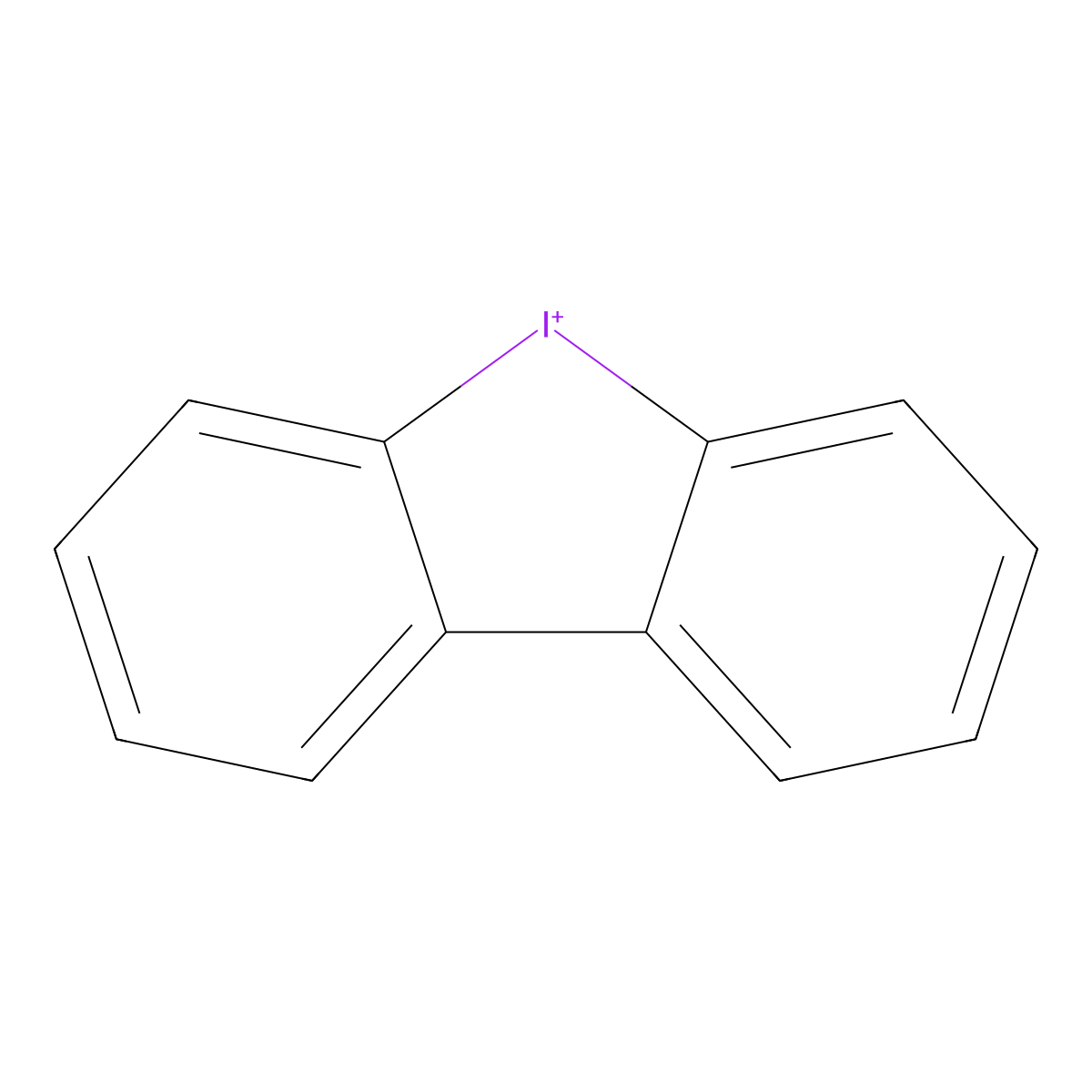 Diphenyleneiodonium molecular structure, CAS 244-54-2