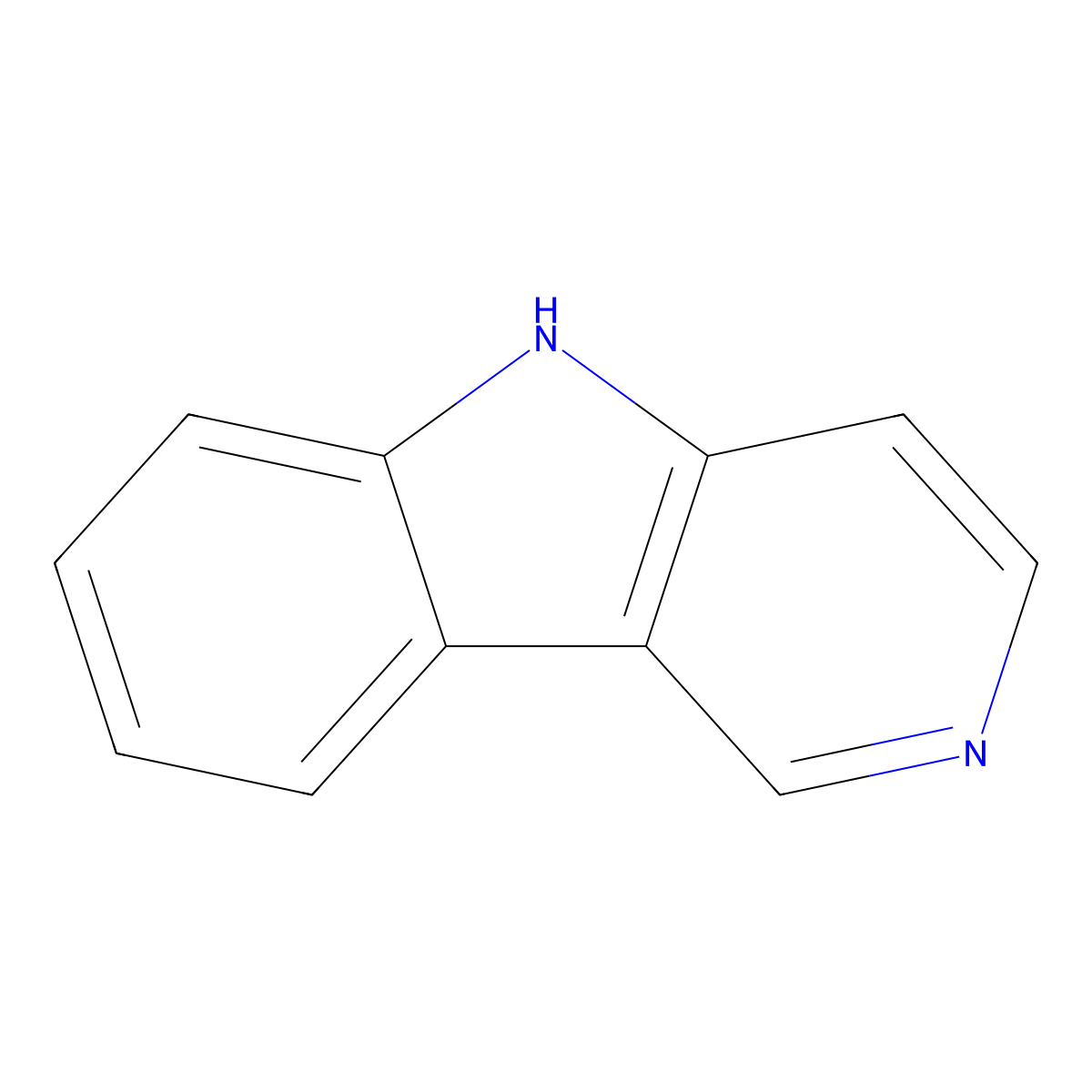 Gamma-Carboline molecular structure, CAS 244-69-9