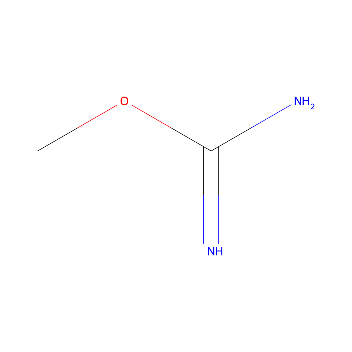 O-Methylisourea molecular structure, CAS 2440-60-0