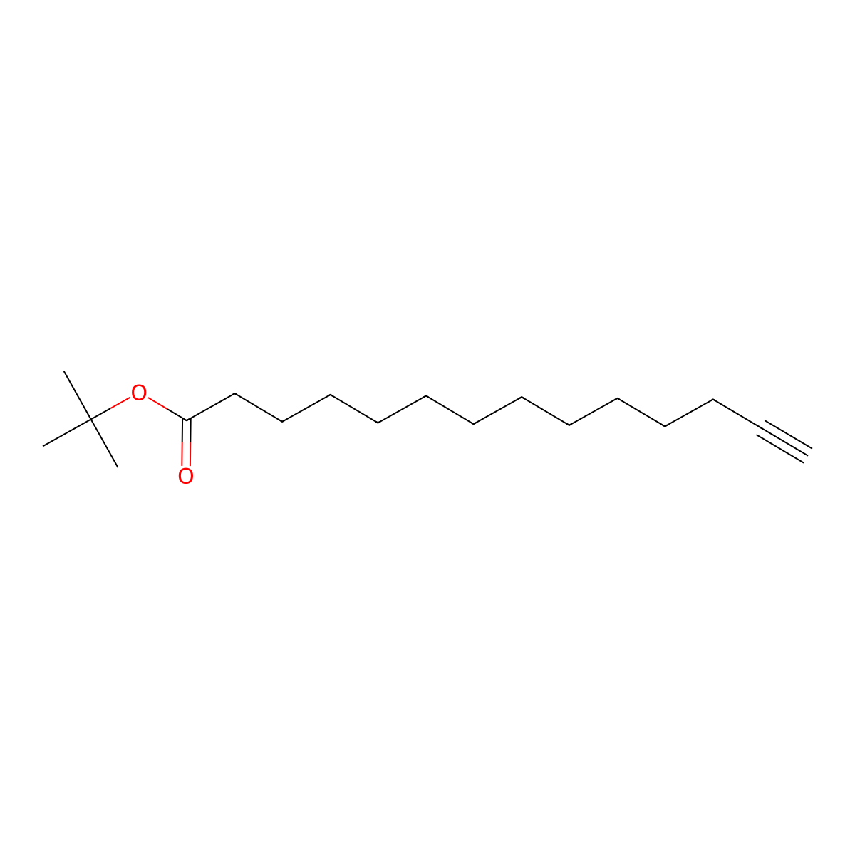 tert-Butyl Tetradec-13-ynoate molecular structure, CAS 2440138-19-0