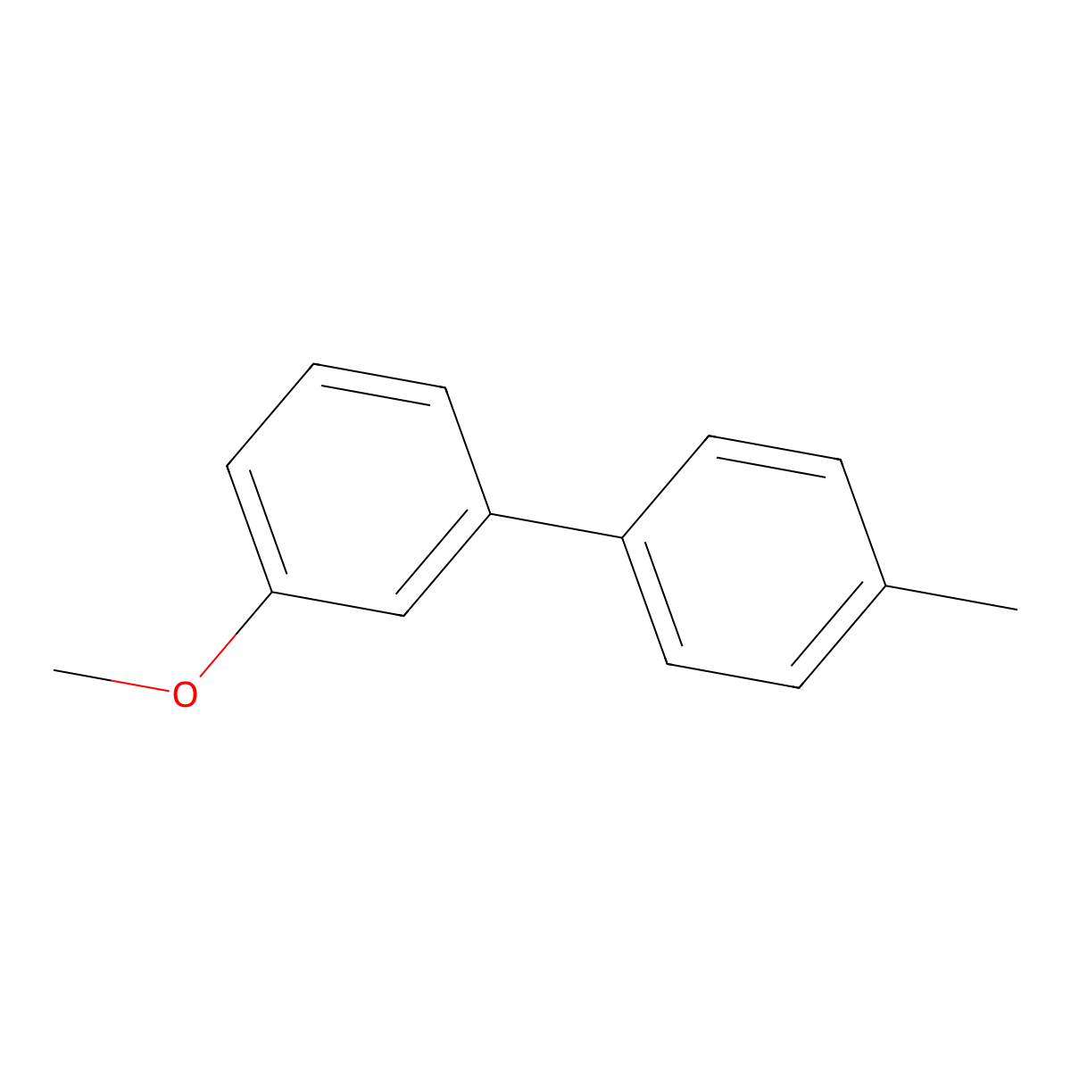 3-Methoxy-4'-methyl-1,1'-biphenyl molecular structure, CAS 24423-07-2