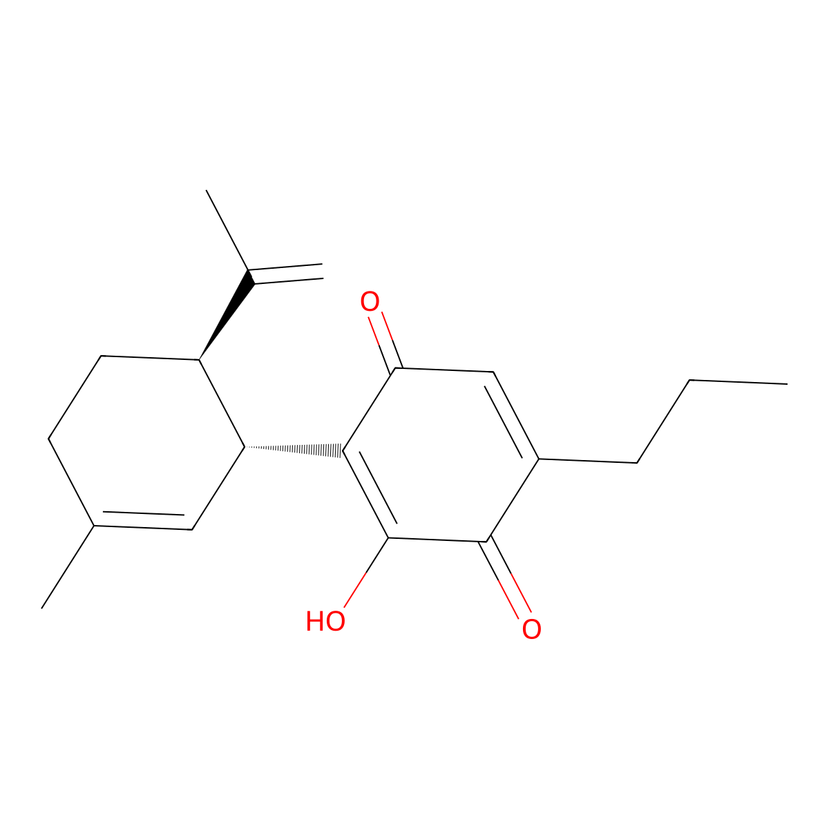 Cbdvq molecular structure, CAS 2442488-55-1