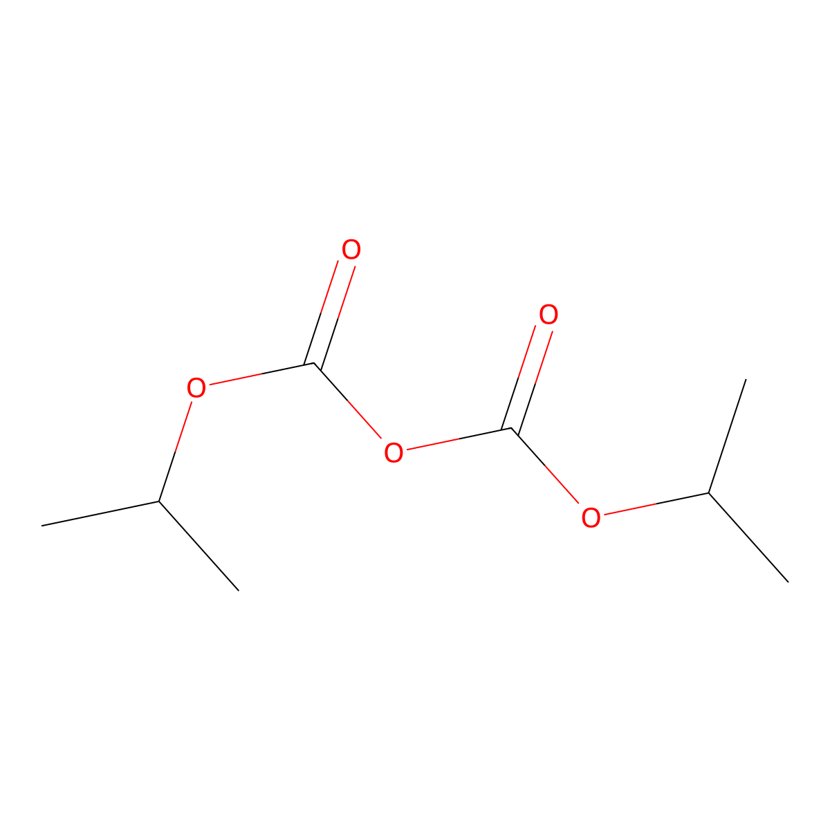 Dipropan-2-yl dicarbonate molecular structure, CAS 24425-00-1
