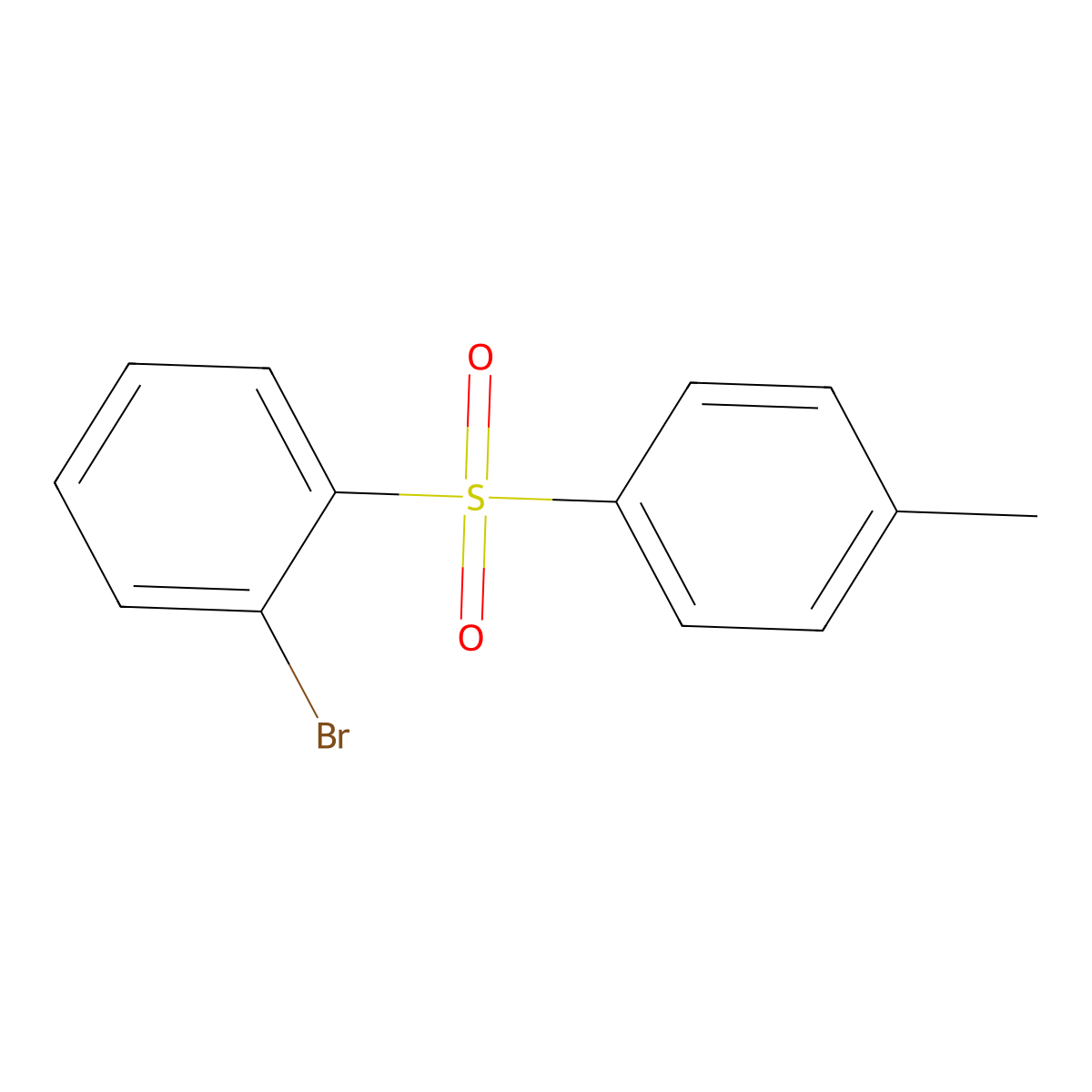 1-Bromo-2-tosylbenzene molecular structure, CAS 244263-64-7
