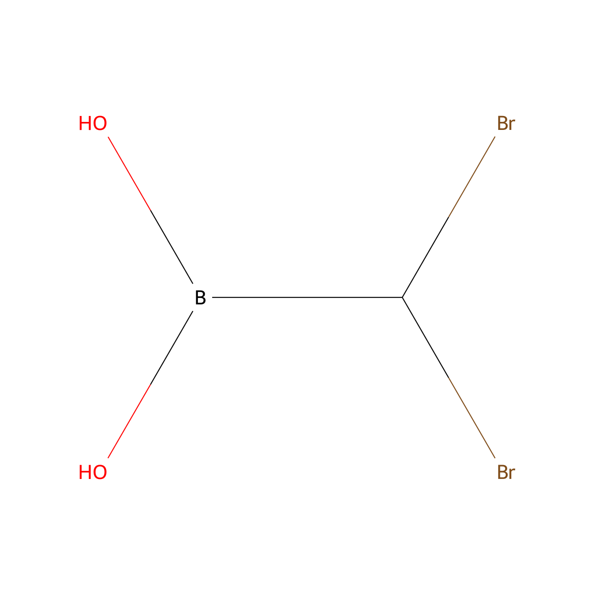 (Dibromomethyl)boronic acid molecular structure, CAS 244296-64-8