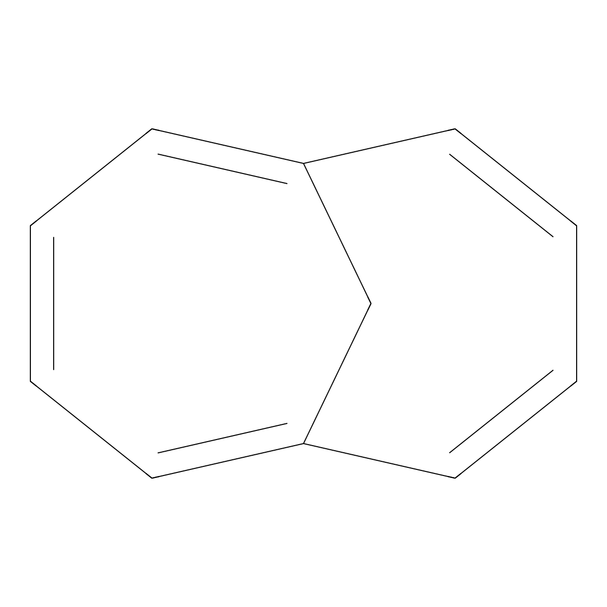 1,6-Methano[10]annulene molecular structure, CAS 2443-46-1