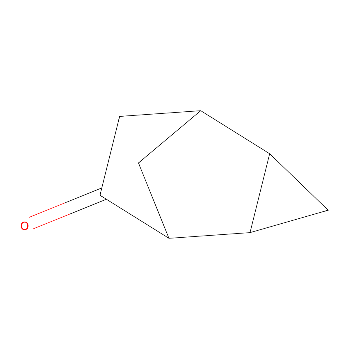 Tricyclo[3.2.1.0,2,4]octan-6-one molecular structure, CAS 2443-86-9