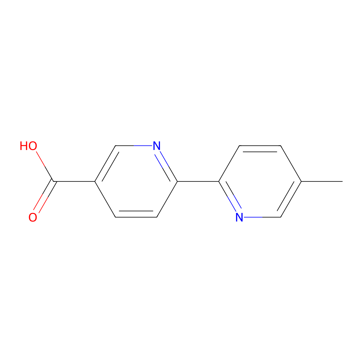 Abametapir carboxyl molecular structure, CAS 244303-60-4