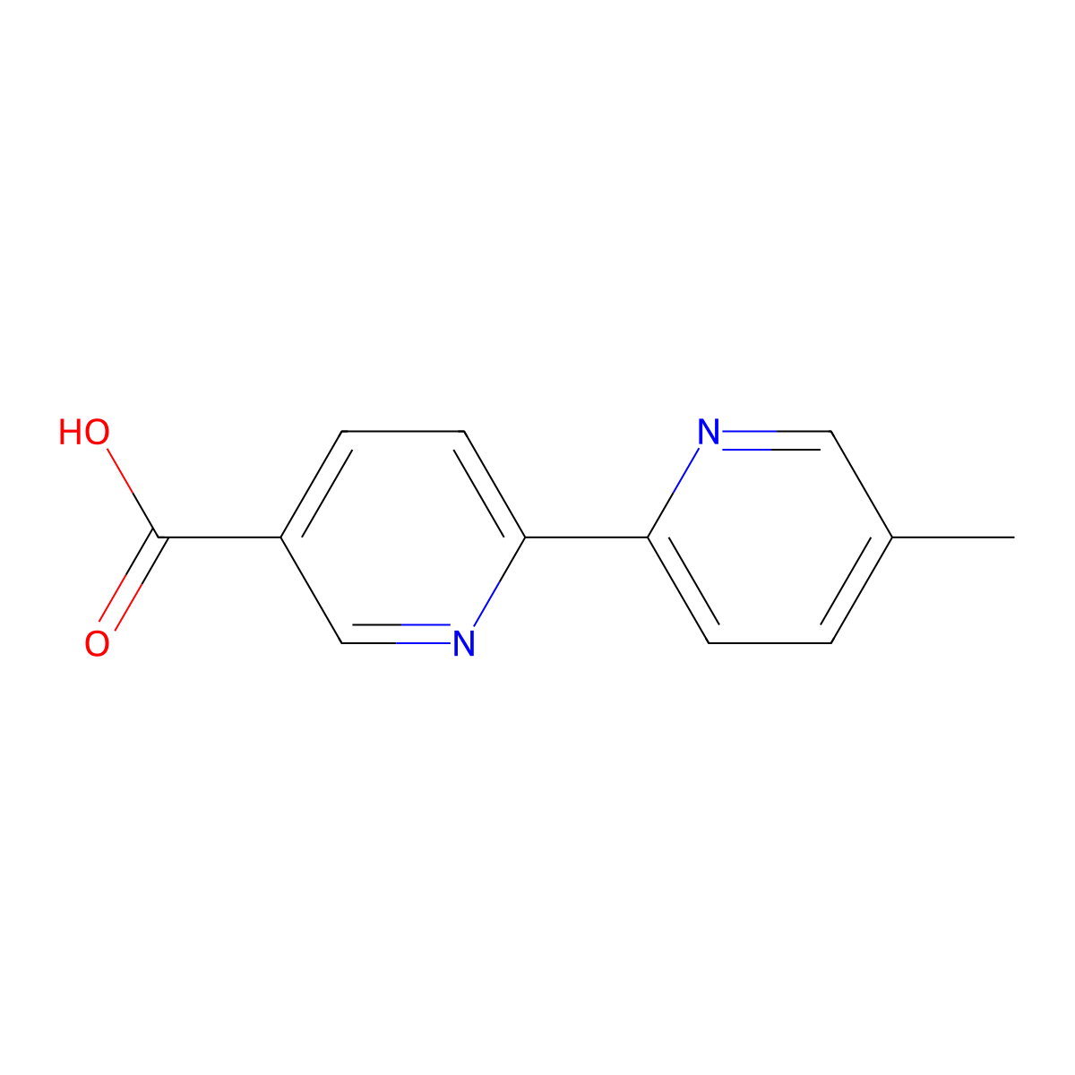 Abametapir carboxyl molecular structure, CAS 244303-60-4