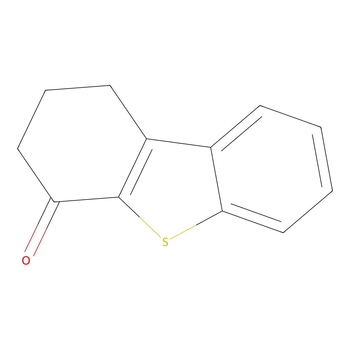 2,3-dihydro-1H-dibenzothiophen-4-one molecular structure, CAS 24444-98-2