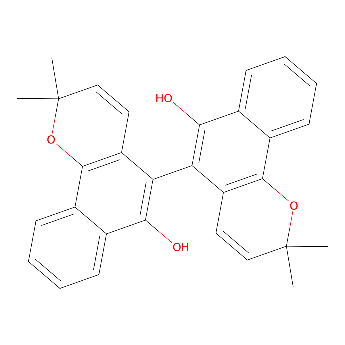 Tectol molecular structure, CAS 24449-39-6