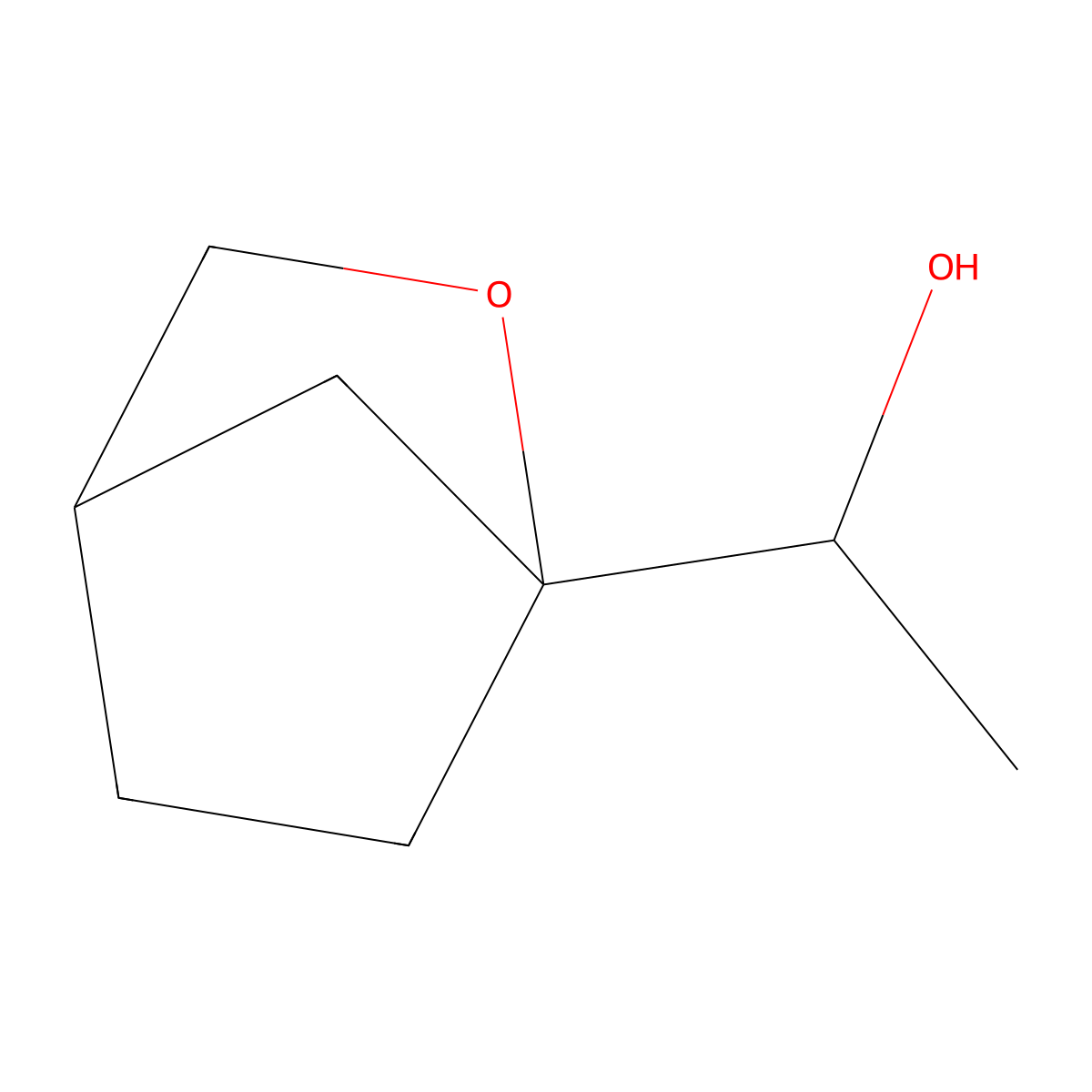 1-{2-Oxabicyclo[2.2.1]heptan-1-yl}ethan-1-ol molecular structure, CAS 2445784-68-7