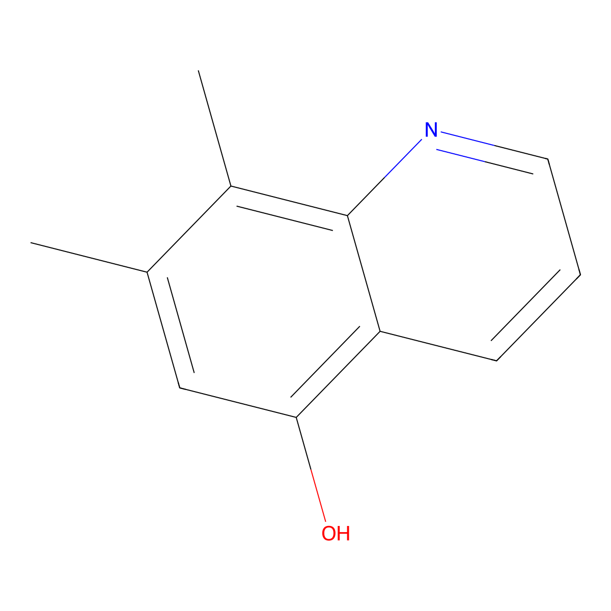 7,8-Dimethylquinolin-5-ol molecular structure, CAS 2445785-60-2