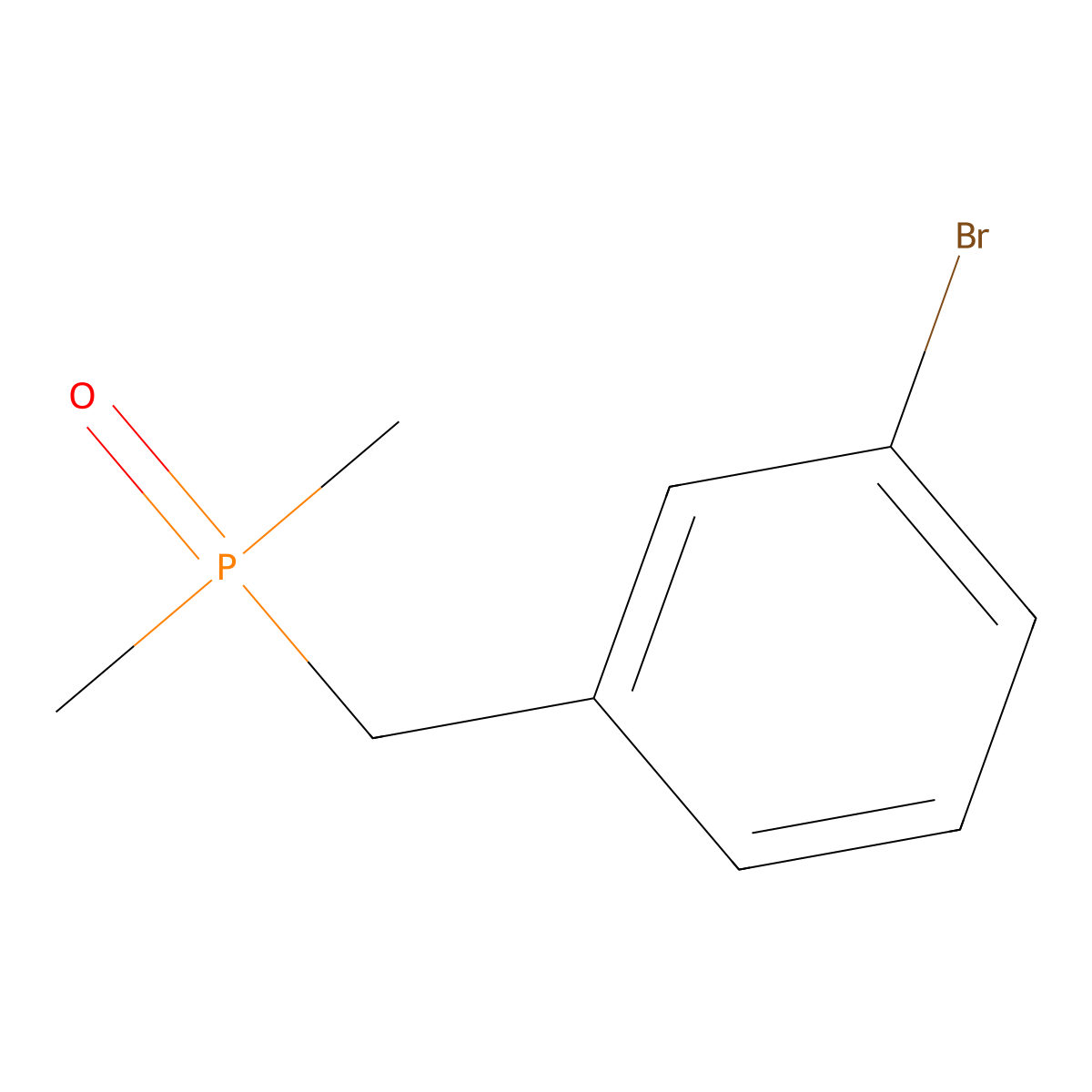 1-Bromo-3-[(dimethylphosphoryl)methyl]benzene molecular structure, CAS 2445785-73-7