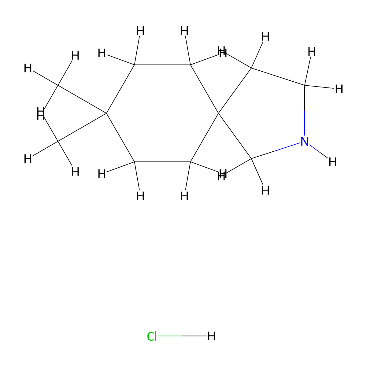 8,8-Dimethyl-2-azaspiro[4.5]decane hydrochloride molecular structure, CAS 2445792-03-8
