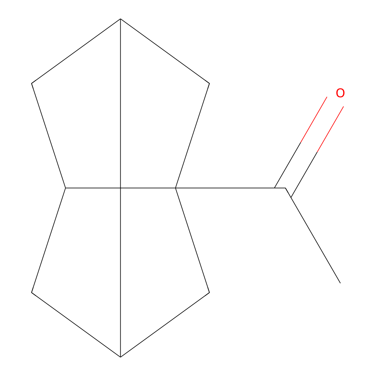 1-{Tricyclo[3.3.0.0,3,7]octan-1-yl}ethan-1-one molecular structure, CAS 2445793-03-1