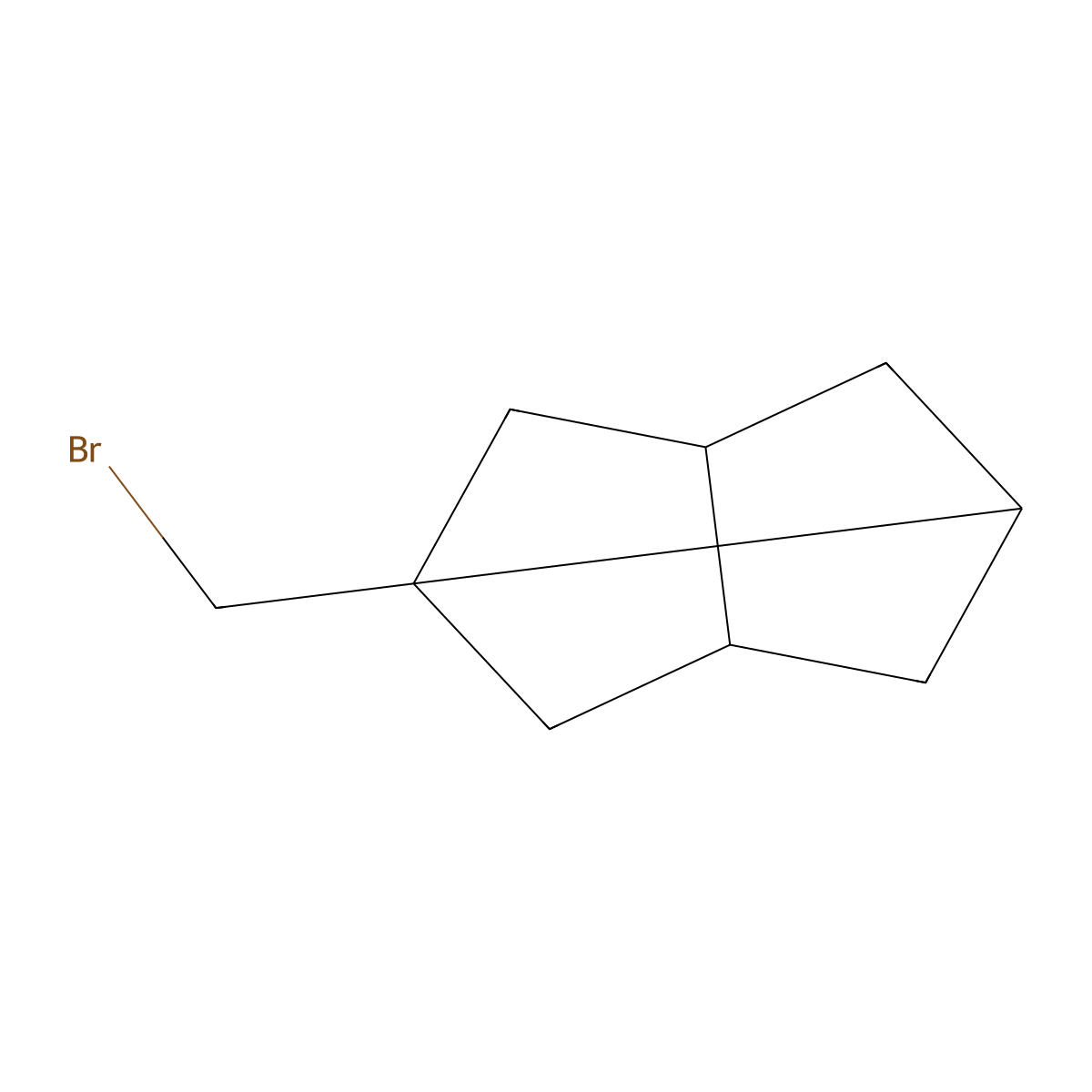 1-(Bromomethyl)tricyclo[3.3.0.0,3,7]octane molecular structure, CAS 2445793-96-2