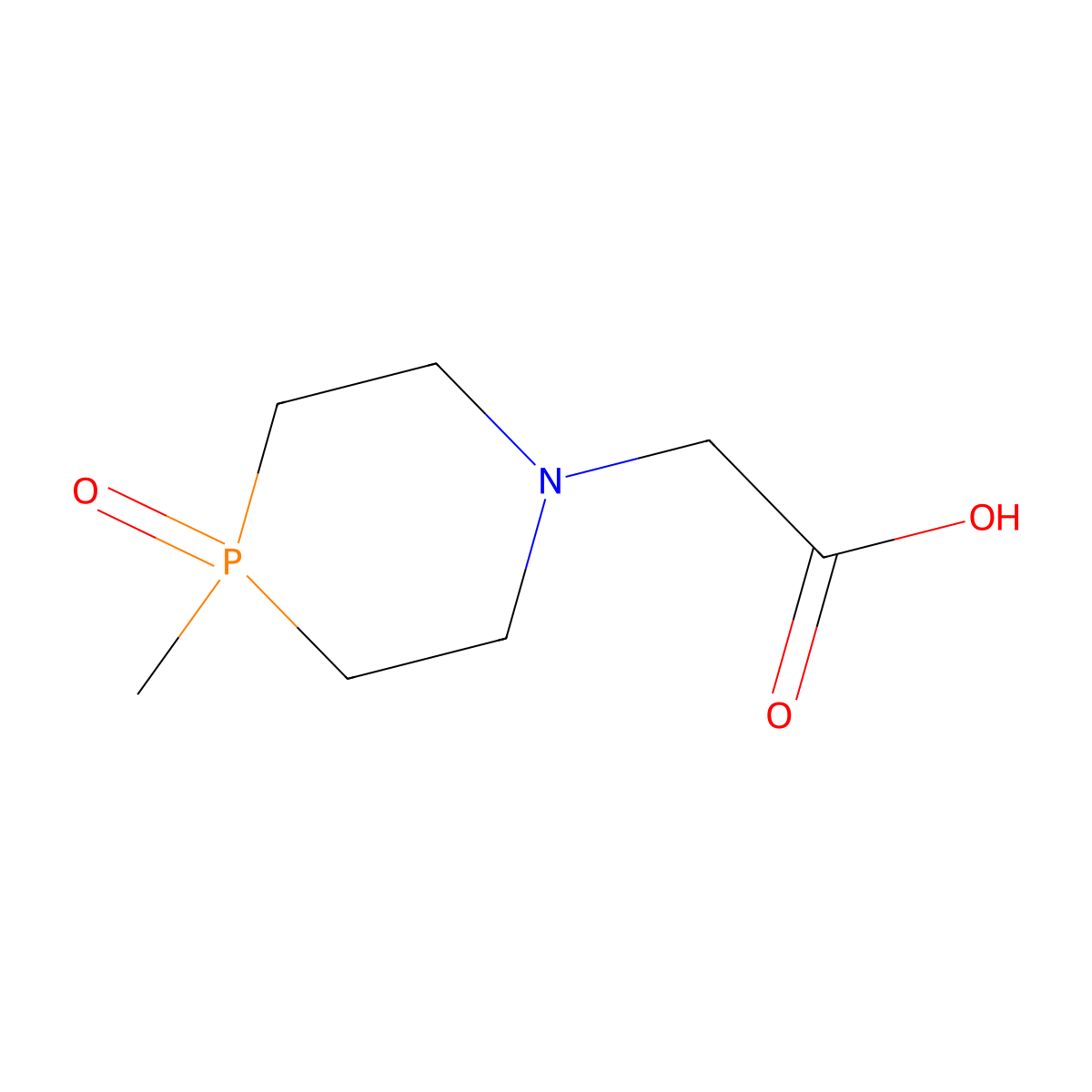 2-(4-Methyl-4-oxo-1,4lambda5-azaphosphinan-1-yl)acetic acid molecular structure, CAS 2445794-03-4