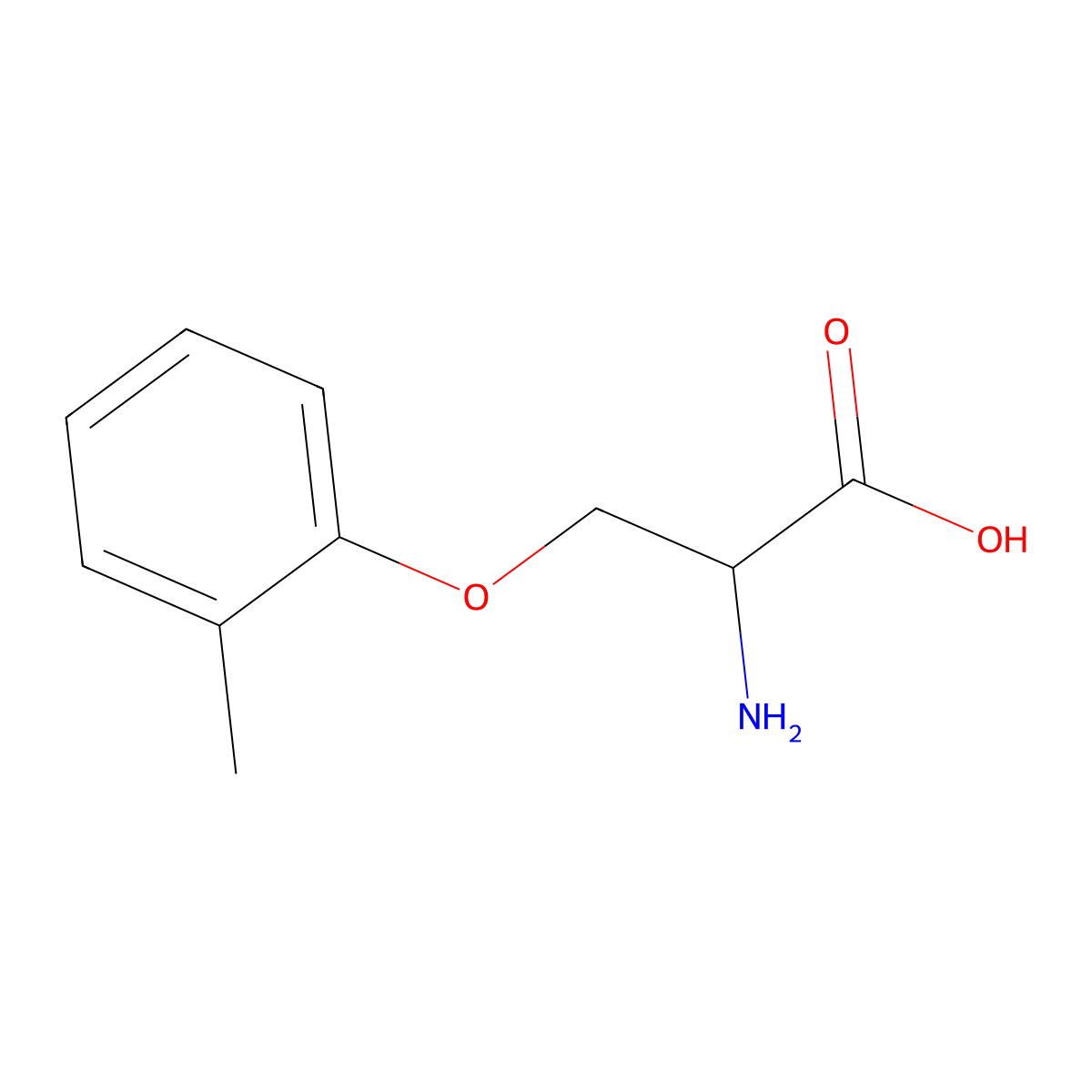 O-(2-Methylphenyl)-D-serine molecular structure, CAS 2445870-41-5