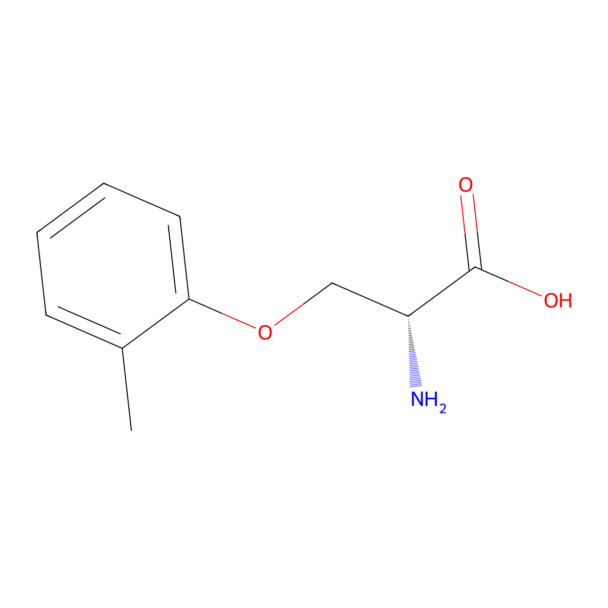 O-(2-Methylphenyl)-D-serine molecular structure, CAS 2445870-41-5