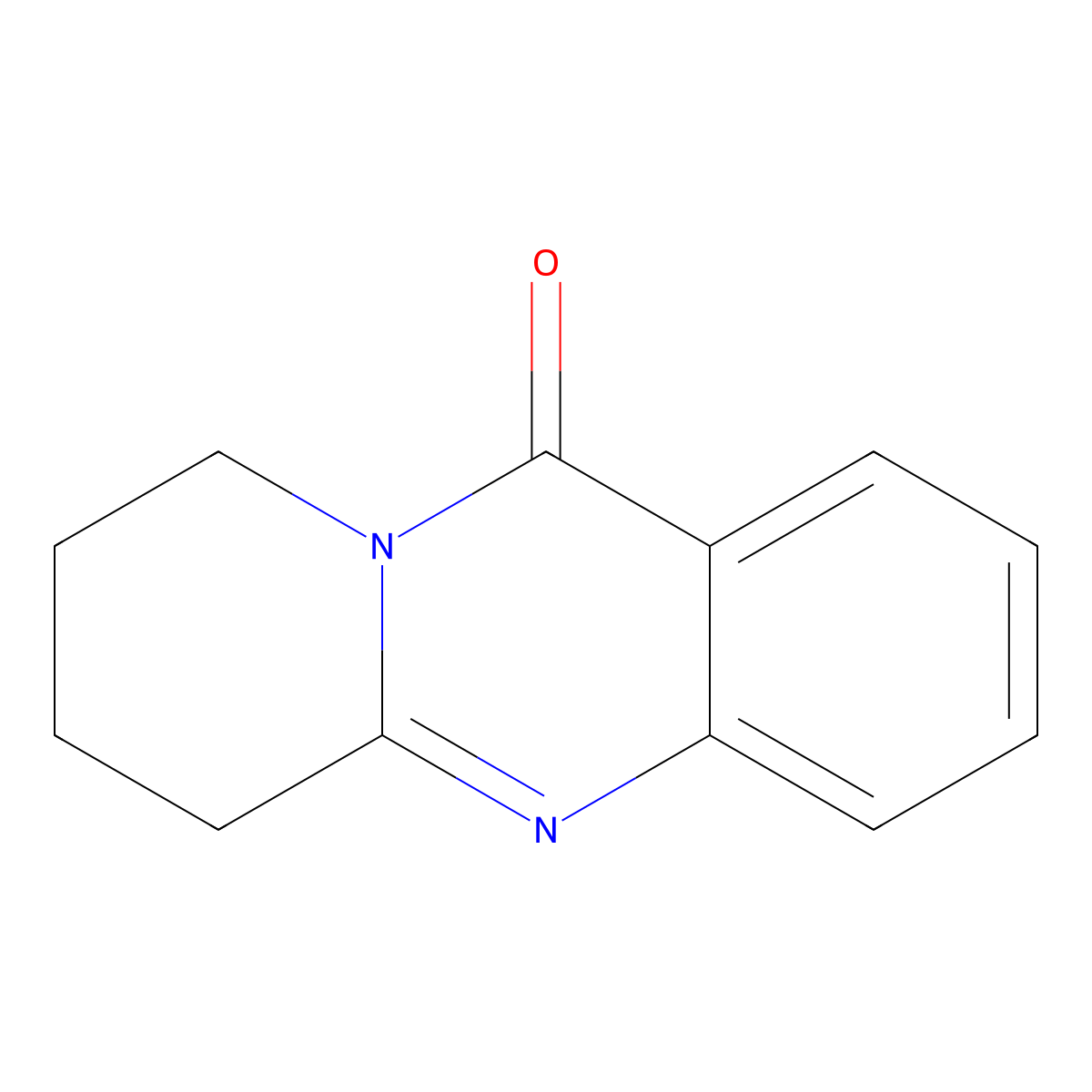 8,9-Dihydro-6H-pyrido[2,1-b]quinazolin-11(7H)-one molecular structure, CAS 2446-62-0