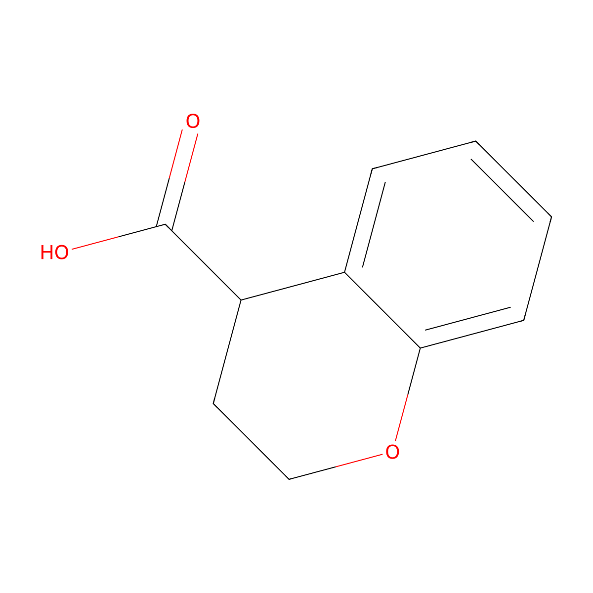 (S)-Chroman-4-carboxylic Acid molecular structure, CAS 2446293-74-7