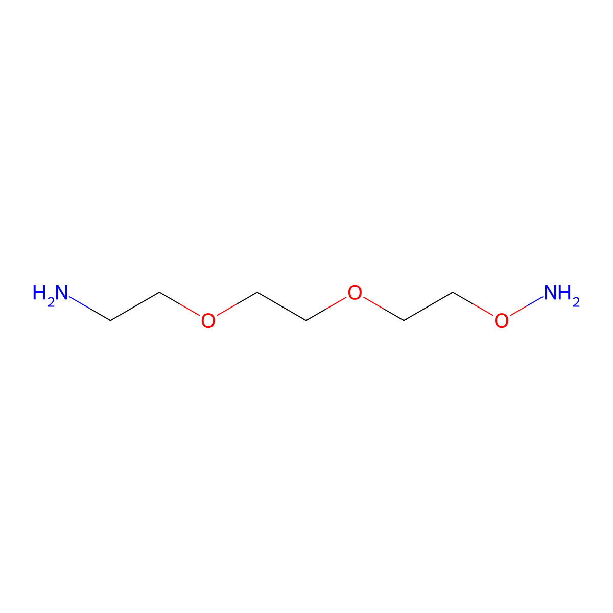 2-(2-(2-(Aminooxy)ethoxy)ethoxy)ethan-1-amine molecular structure, CAS 2446382-05-2