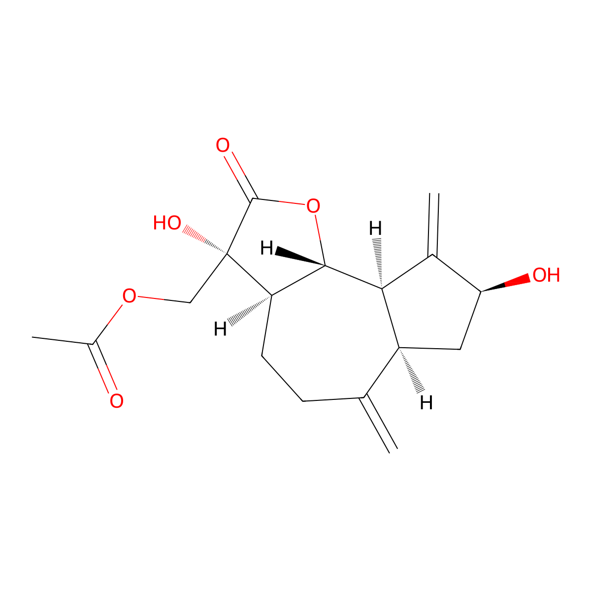 Solstitialin A 13-acetate molecular structure, CAS 24470-33-5