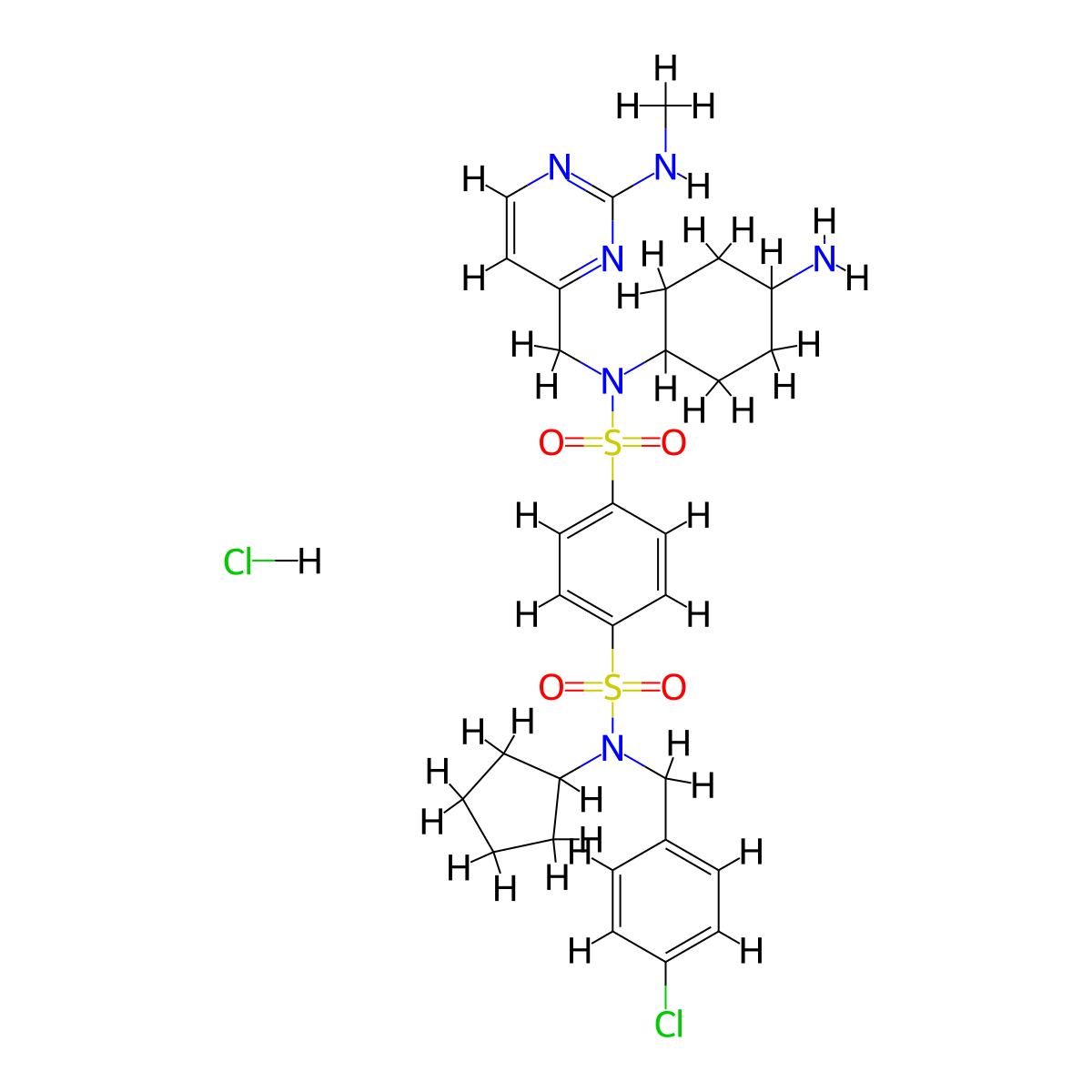 Deltasonamide 2 (hydrochloride) molecular structure, CAS 2448341-55-5