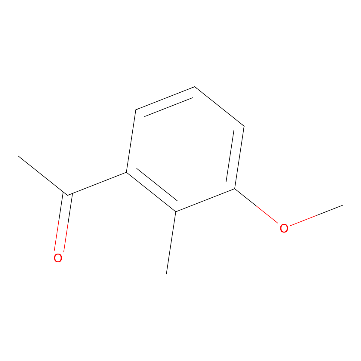 1-(3-Methoxy-2-methylphenyl)ethanone molecular structure, CAS 24487-92-1