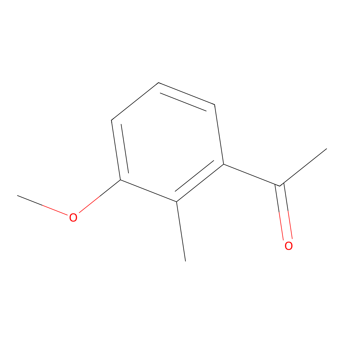 1-(3-Methoxy-2-methylphenyl)ethanone molecular structure, CAS 24487-92-1