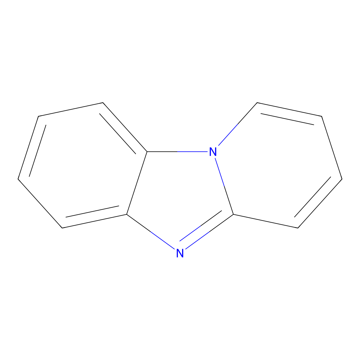 Pyrido[1,2-a]benzimidazole molecular structure, CAS 245-47-6
