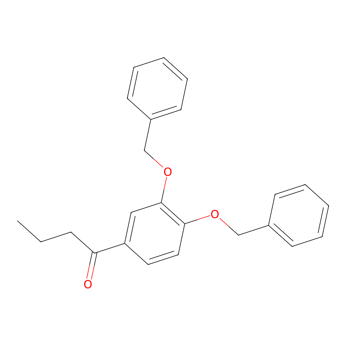 3',4'-Dibenzyloxy-1-phenyl-2-butanone molecular structure, CAS 24538-59-8
