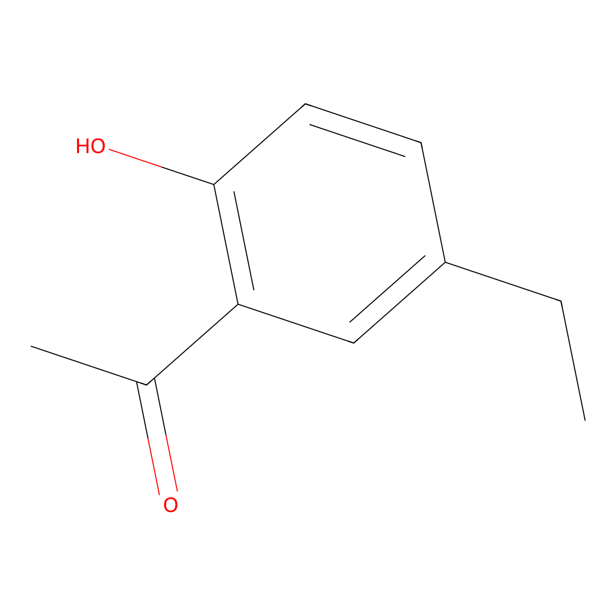 5'-Ethyl-2'-hydroxyacetophenone molecular structure, CAS 24539-92-2