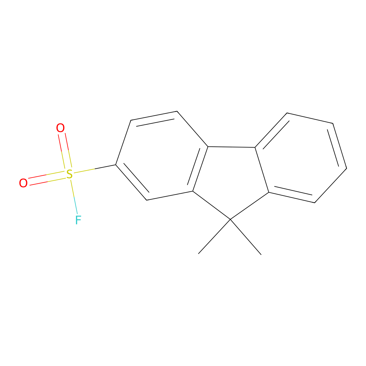 9,9-dimethyl-9H-fluorene-2-sulfonyl fluoride molecular structure, CAS 2454009-96-0